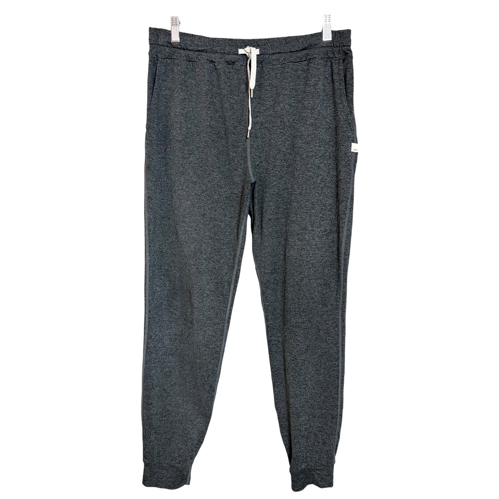 Vuori Performance Jogger Womens L Charcoal Gray Athleisure Workout Pants